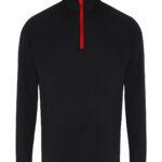 TriDri® long sleeve performance ¼ zip