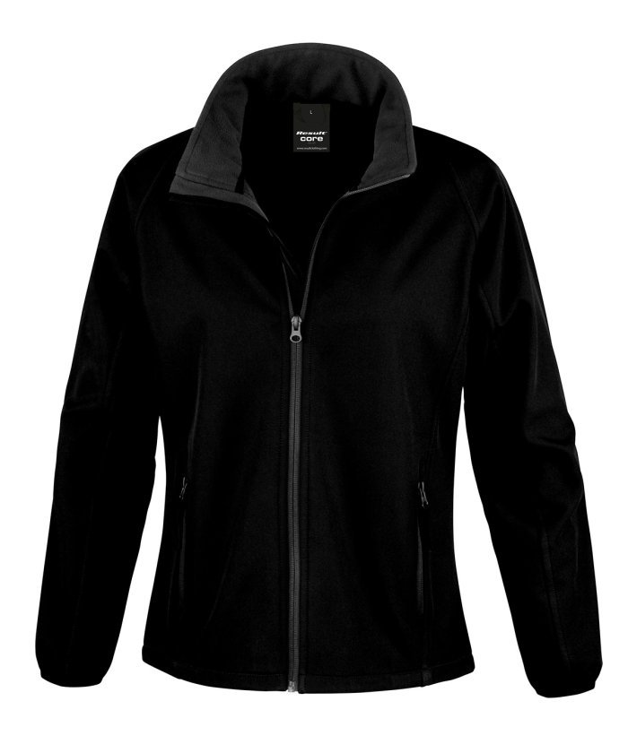Women's Core printable softshell jacket - Image 1