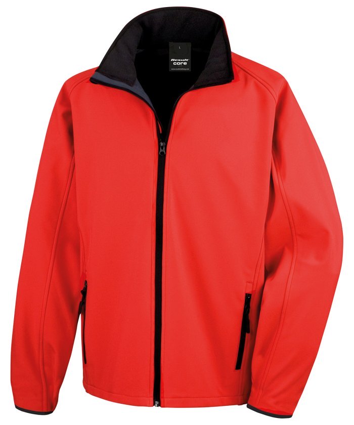 Core printable softshell jacket - Image 8
