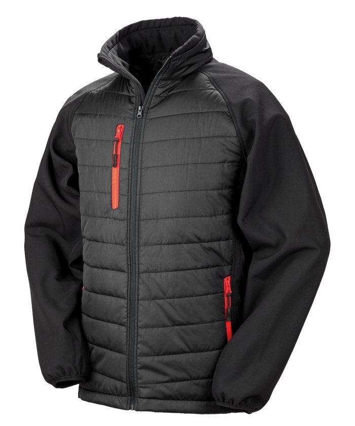 Compass padded softshell jacket - Image 7