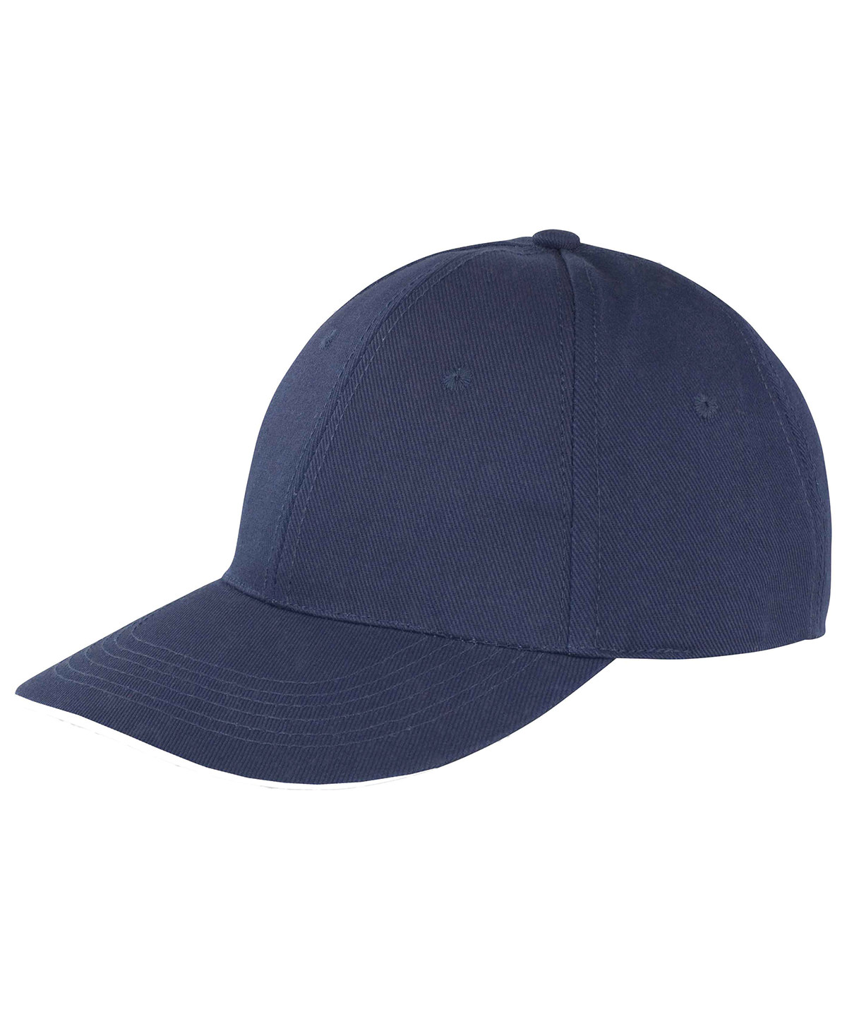 Memphis brushed cotton low-profile sandwich peak cap - Image 3