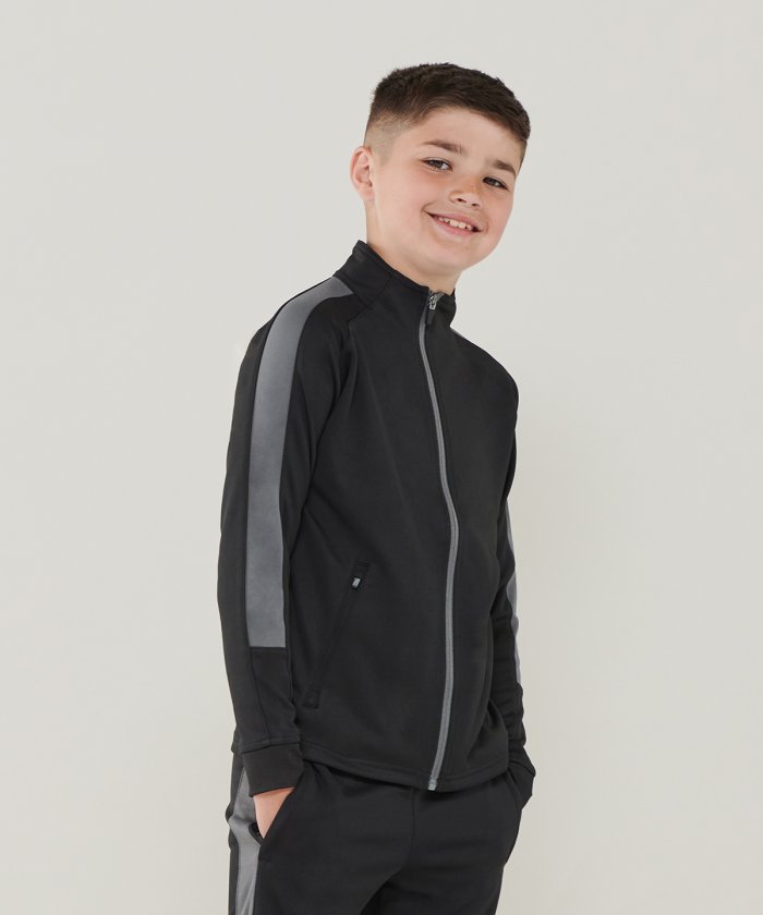 Kids knitted tracksuit top - Image 2