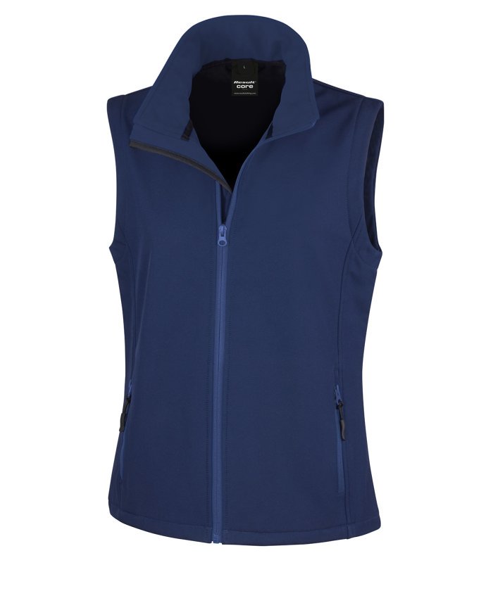 Women's printable softshell bodywarmer - Image 5