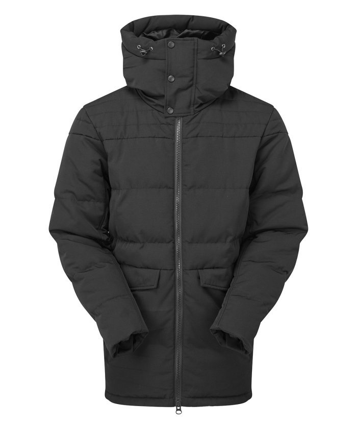 TS044_Black_FT Obsidian padded jacket - Image 1