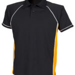 Piped performance polo