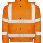 High visibility bomber jacket
